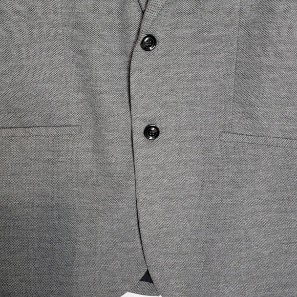 Men's Essentials ZARA Daily Outfit Gray Sport Coat Size XXL - Picture 2 of 11
